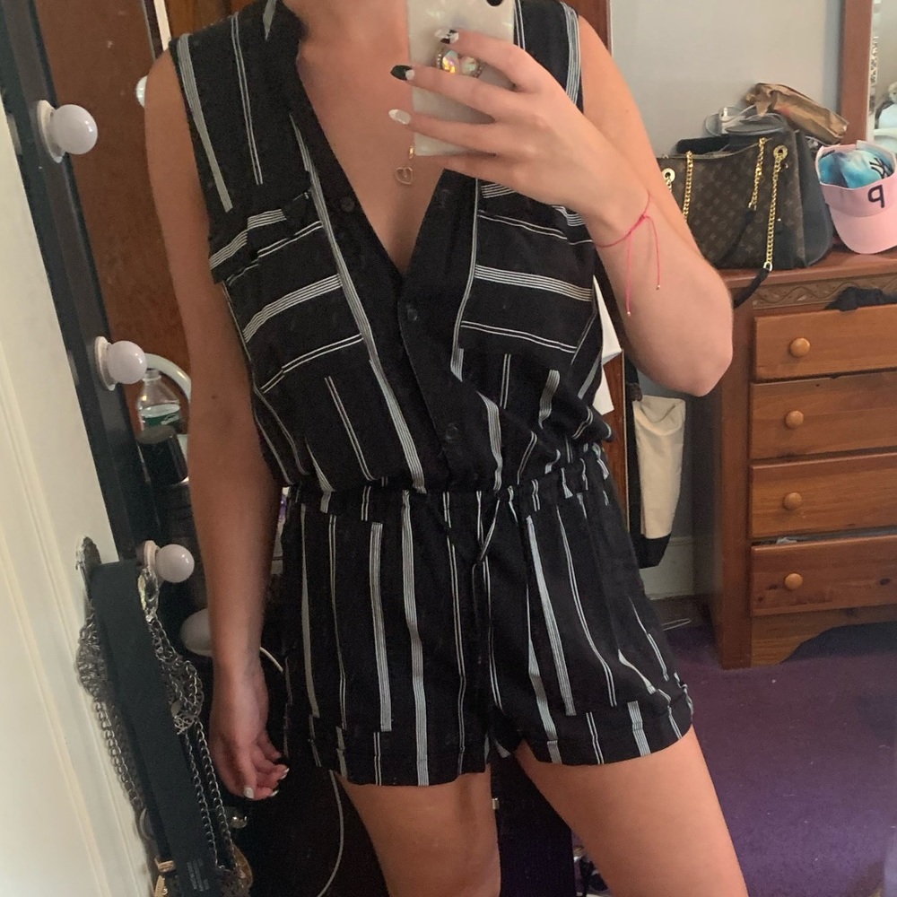 Button Down Romper